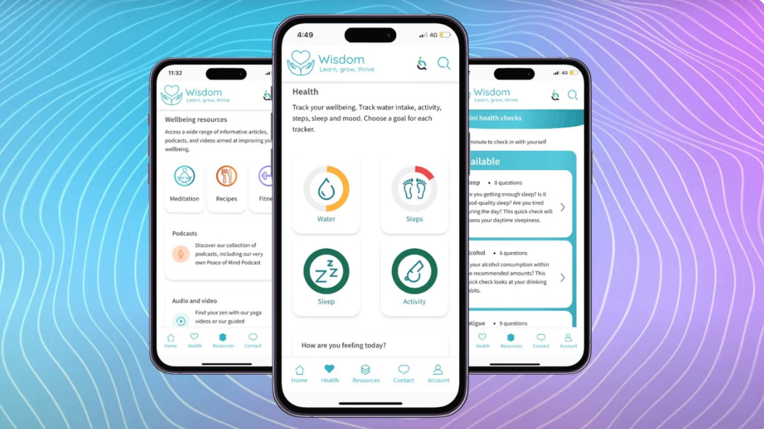 What is the Wisdom App from Health Assured?
